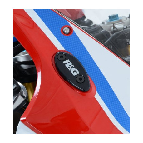 Caches orifices rétroviseur R&G Racing - Honda CBR1000RR Fireblade 2012-16 // CBR1000RR SP 2014-16