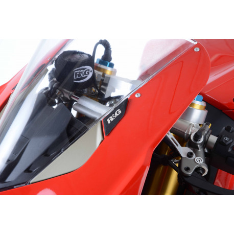 Caches orifices rétroviseur R&G Racing - Ducati Panigale V4/V4S 2018-24 // V4R 2019/+ // Panigale V2 2020/+