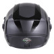 Motorcycle helmets Vito Jet Isola Grey / black Gloss