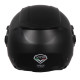 Casque Moto Jet Vito Isola Noir Mat