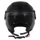 Casque Moto Jet Vito Isola Noir Mat