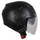 Casque Moto Jet Vito Isola Noir Mat