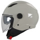 Casque Moto Jet Vito Sarenta Blanc