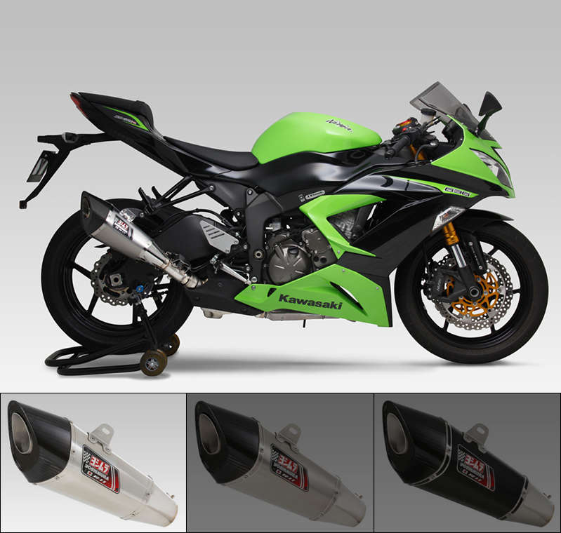 Exhaust YOSHIMURA R-11 stainless steel for Kawasaki ZX6R / R Exhaust YOSHIMURA R-11 stainless steel for Kawasaki ZX6R / R
