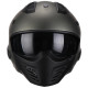 Motorcycle helmets Vito Jet Bruzano Matte titanium