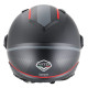 Motorcycle helmets Vito Jet Lavori Black / Red