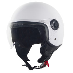 Motorcycle helmets Vito Jet Loreto White Gloss