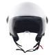 Casque Moto Jet Vito Loreto Blanc Brillant