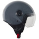 Casque Moto Jet Vito Loreto Gris Nardo