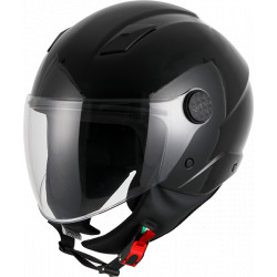 Motorcycle helmets Vito Jet Uno Gloss Black