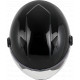 Casque Moto Jet Vito Uno Noir Brillant