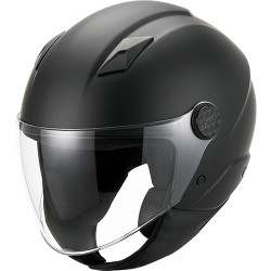 Motorcycle helmets Vito Jet Uno Matt Black