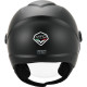 Casque Moto Jet Vito Uno Noir Mat