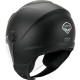 Casque Moto Jet Vito Uno Noir Mat