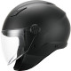 Casque Moto Jet Vito Uno Noir Mat