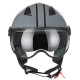 Casque Moto Jet Vito Moda Gris Nardo