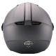 Motorradhelm Vito Jet Moda Mattgrau