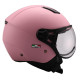 Casque Moto Jet Vito Moda Rose Mat