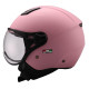 Casque Moto Jet Vito Moda Rose Mat