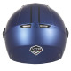 Casque Moto Jet Vito Moda Bleu Mat