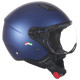 Casque Moto Jet Vito Moda Bleu Mat