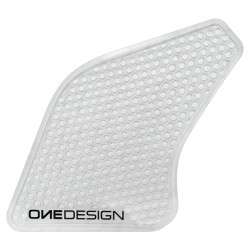 Onedesign side tank protection HDR side Yamaha MT-07 2021-24 Transparent