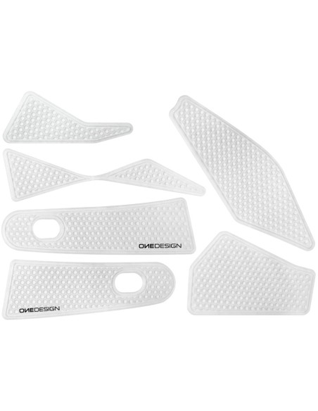 Protection réservoir Latéral Onedesign side HDR Kawasaki KZ 450 F 2019-20 Transparent