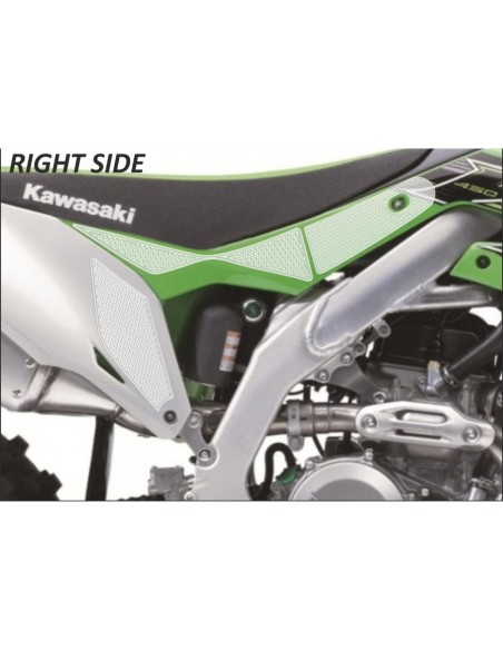 Protection réservoir Latéral Onedesign side HDR Kawasaki KZ 450 F 2019-20 Transparent