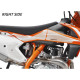 Onedesign side tank protection HDR side KTM Transparent