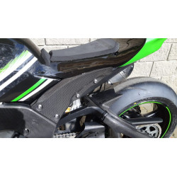 Carbon fiber Rear mudguard short - Carbone2Race - Kawasaki ZX-10R 2011-24