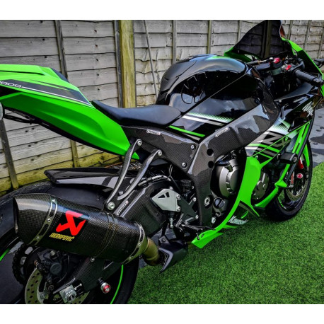 Protections de sous-châssis arrière en fibre de Carbone - Carbone2Race - Kawasaki ZX-10R 2011-24