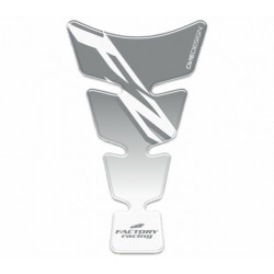 Onedesign Tankpad Universel Spirit shape logo Fz silver on transparent