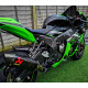 Carbon fiber Frame protectors - Carbone2Race - Kawasaki ZX-10R 2016-24