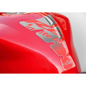 Onedesign Tankpad Universel Spirit shape logo R6 silver on transparent