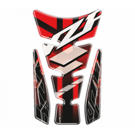 Onedesign Tankpad Universel Spirit shape logo YZF red