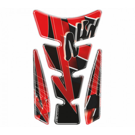 Protection réservoir Onedesign Universel Spirit shape logo Ninja red