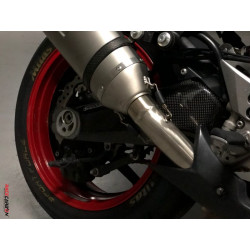 Carbon fiber Swingarm guards - Carbone2Race - Kawasaki Z1000 2010-24