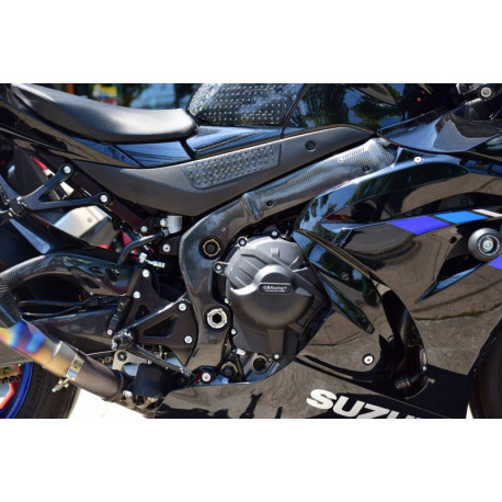 Carbon fiber Frame protectors - Carbone2Race - SUZUKI GSXR 1000/ 2017-24