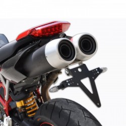 Support de plaque Moto-parts pour Ducati Hypermotard 796 10-12 / Hypermotard 1100 / 1100S - 07-09 / Hypermotard 1100 / EVO SP 10