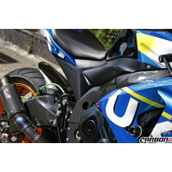 Carbon fiber Frame protectors - Carbone2Race - SUZUKI GSX-R 1000/ 2009-16