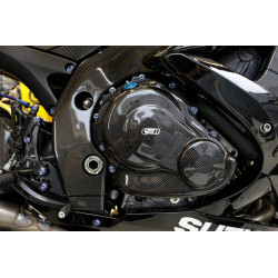 Carbon fiber Motor housing guards - Carbone2Race - SUZUKI GSX-R 600/ 750/ 2008-24