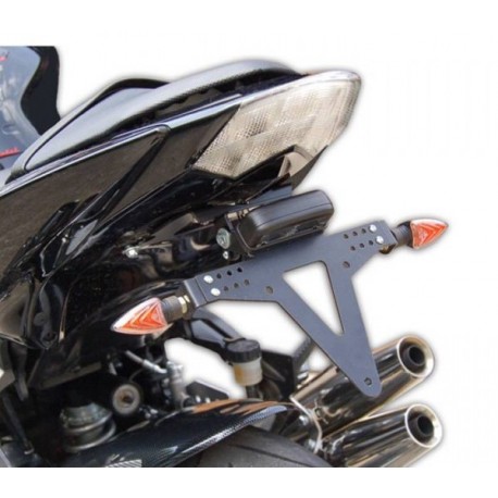 Moto-parts Kennzeichenhalter - Kawasaki Z 750 07 -12 / Z 750 R 11-12 / Z 1000 (S) 07-09