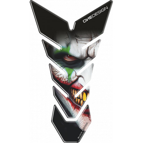Onedesign Tankschutz Universel Black edition monster face 134 x 230 mm