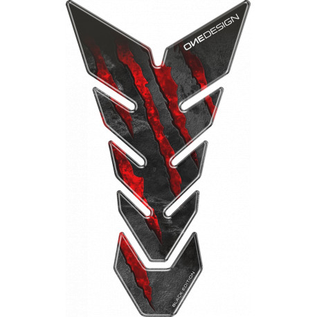 Protection réservoir Onedesign Universel Black edition lava 134 x 230 mm