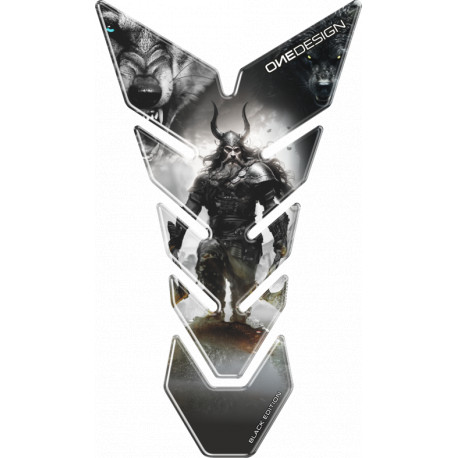 Onedesign Tankschutz Universel Black edition viking 134 x 230 mm