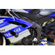 Carbon fiber Frame protectors - Carbone2Race - YAMAHA R6 / 2006-07