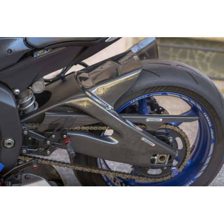 Schwingenarmschutz aus Kohlefaser - Carbone2Race - YAMAHA R6 / 2017-24