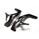 Carbon fiber Frame protectors - Carbone2Race - YAMAHA R1 / 2009-14