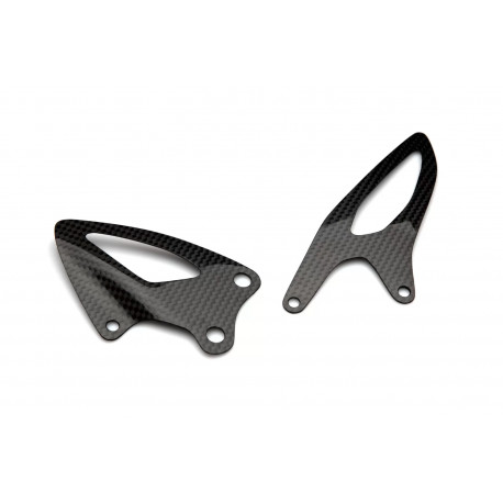 Carbon fiber Heel plates - Carbone2Race - YAMAHA R1 / 2015-24