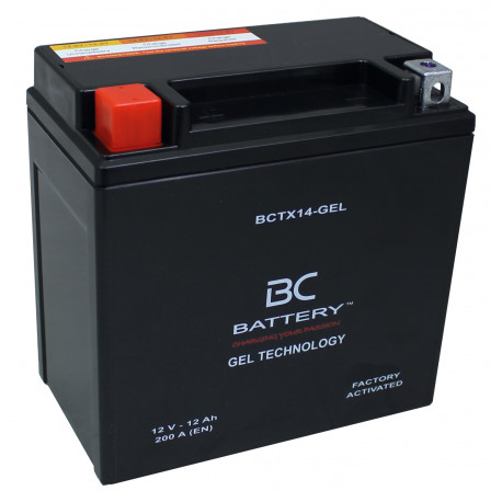 BC Battery Gelbatterie BCTX14